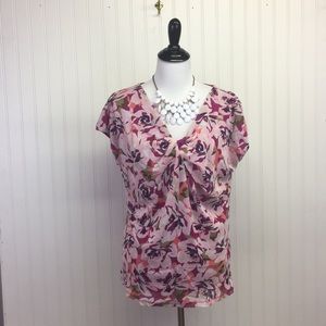 Liz Claiborne Floral Blouse